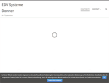 Tablet Screenshot of edv-donner.de